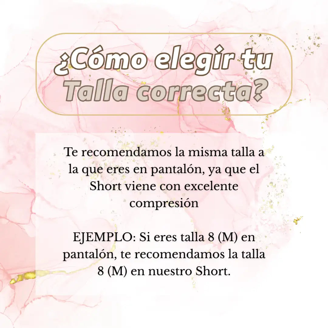 Short Faja SÚPER-Invisible™️ | 2-3 Tallas menos | realce instantáneocol